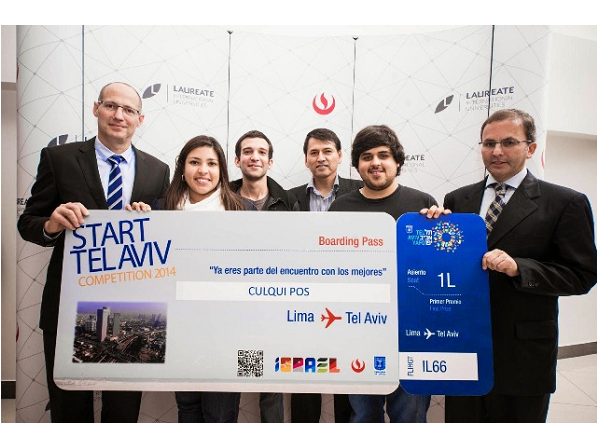 Startup peruana ‘Culqui POS’ representará al Perú en competencia en Tel Aviv