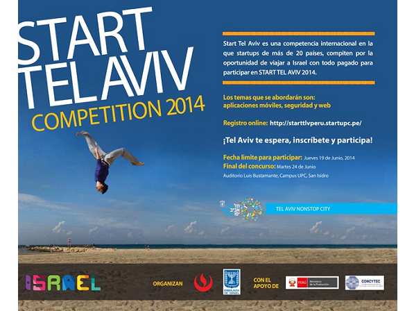 StartUPC y Embajada de Israel organizan competencia internacional que llevará a un emprendedor a Tel Aviv