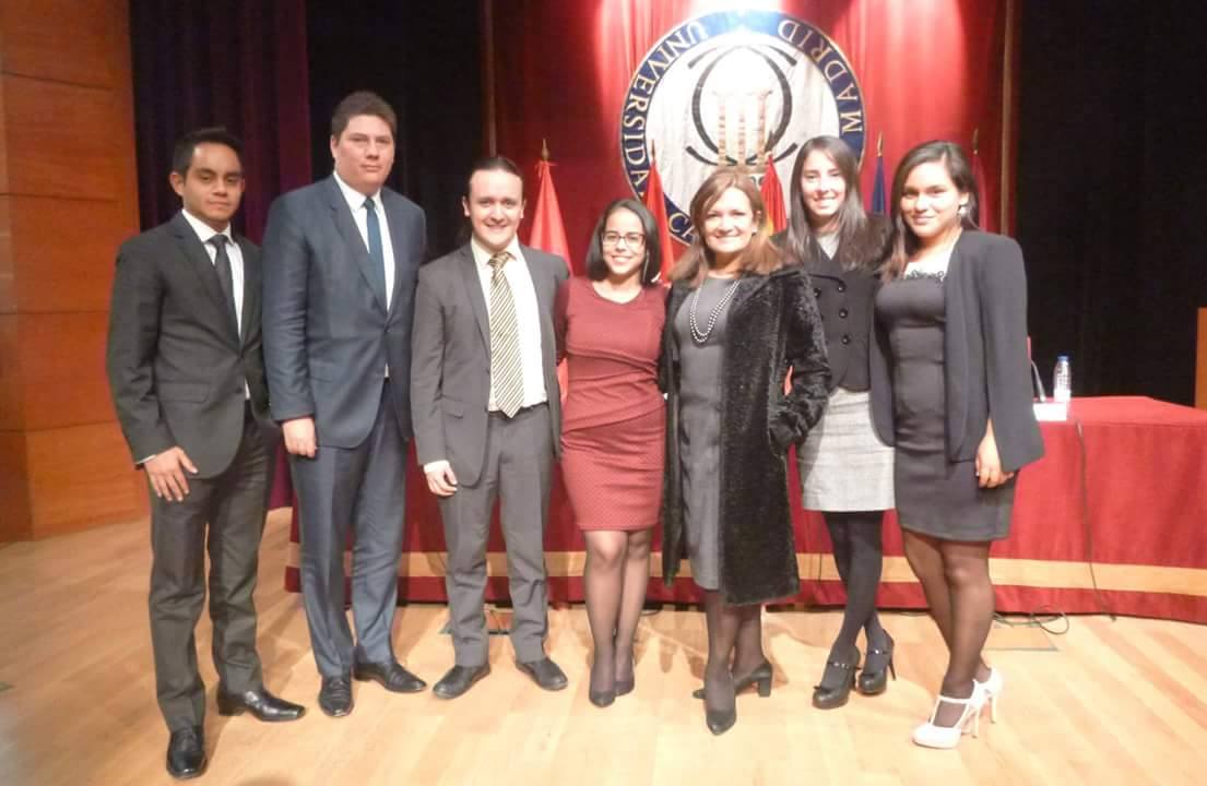 Alumnos de Derecho de la UPC ganan primer lugar en la VIII Edición del MOOT MADRID 2016