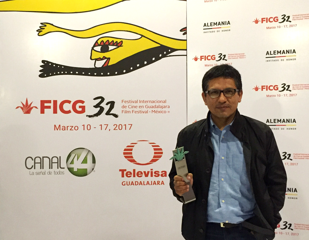 Docente UPC triunfa en el Festival Internacional de Cine de Guadalajara
