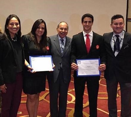 Egresados de Carrera de Odontología UPC ganan 1er y 2do puesto en posters categoría pregrado en el 8vo congreso de la Asociación Peruana de Odontología Restauradora y Biomateriales (APORYB)