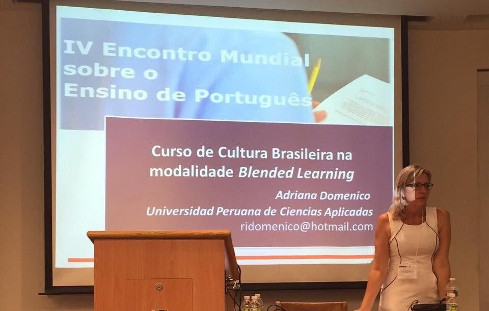 Profesora Adriana Domenico participa en IV Encontro Mundial sobre o Ensino de Português