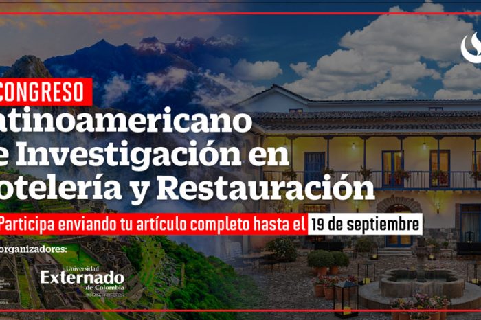 Convocatoria al II Congreso Latinoamericano de Investigación en Hotelería y Restauración 2021