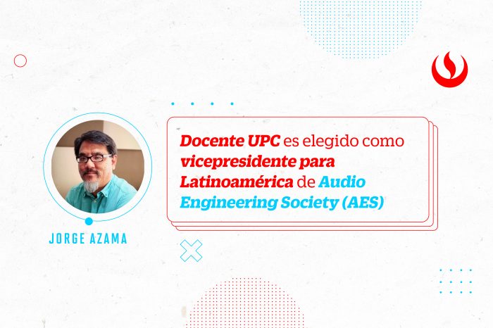 Docente Jorge Azama es el nuevo vicepresidente para Latinoamérica de Audio Engineering Society (AES)