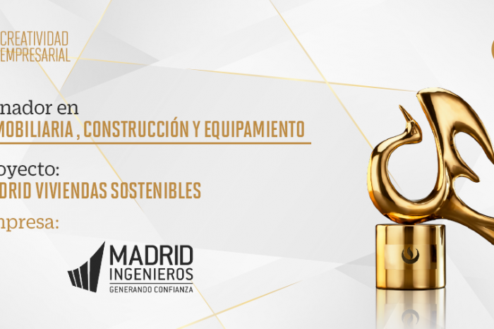 Creatividad Empresarial 2021: el proyecto Madrid Viviendas Sostenibles fue reconocido en la categoría Inmobiliaria, Construcción y Equipamiento