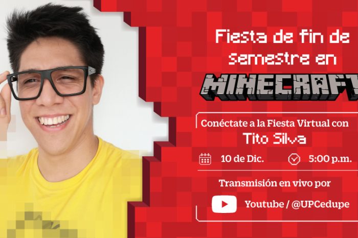 Fiesta de fin de semestre en Minecraft