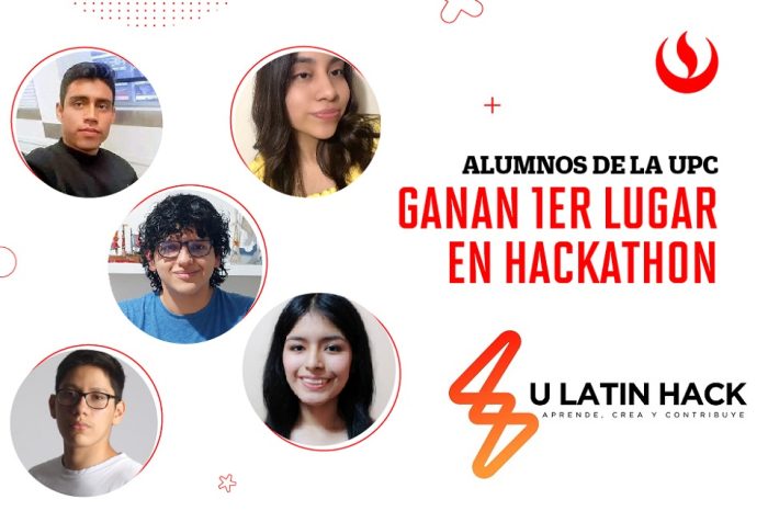 Estudiantes de la UPC ganan 1er puesto en hackathon ULatinHack 2022