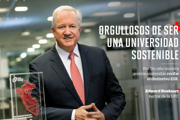 UPC recibe reconocimiento por gestión sostenible 2021