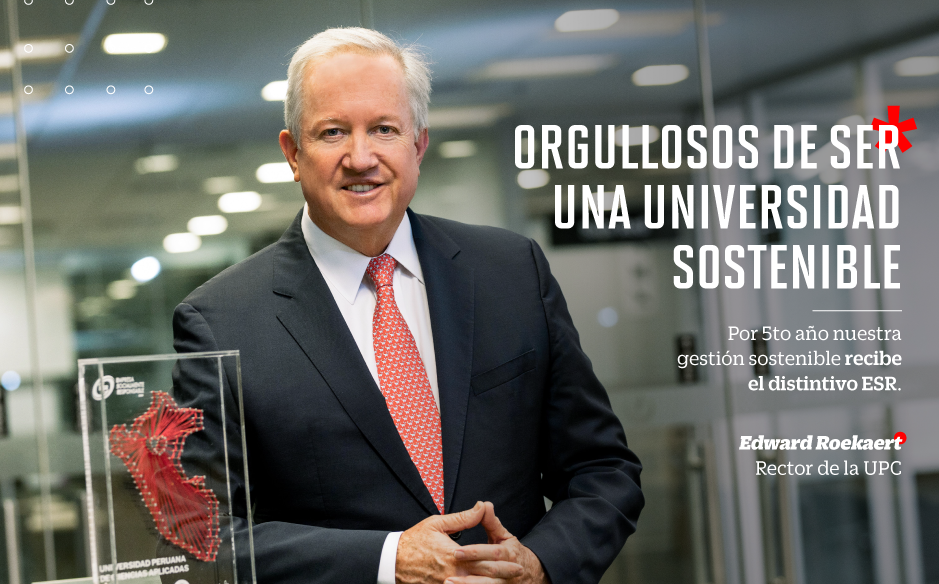UPC recibe reconocimiento por gestión sostenible 2021