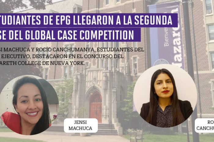 Estudiantes de EPG llegaron a la segunda fase del Global Case Competition
