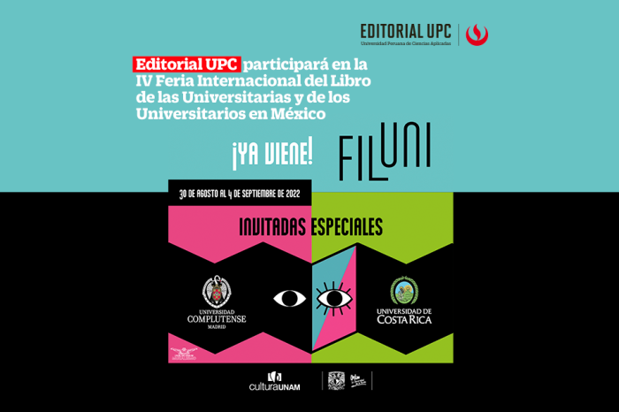 Editorial UPC participará de la IV Feria Internacional del Libro de las Universitarias y de los Universitarios  en México