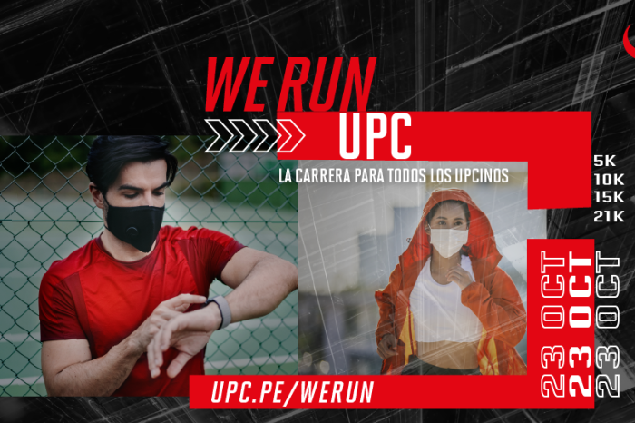 ¡Regresa la Carrera para todos los UPCinos! Sé parte de We Run UPC 2022