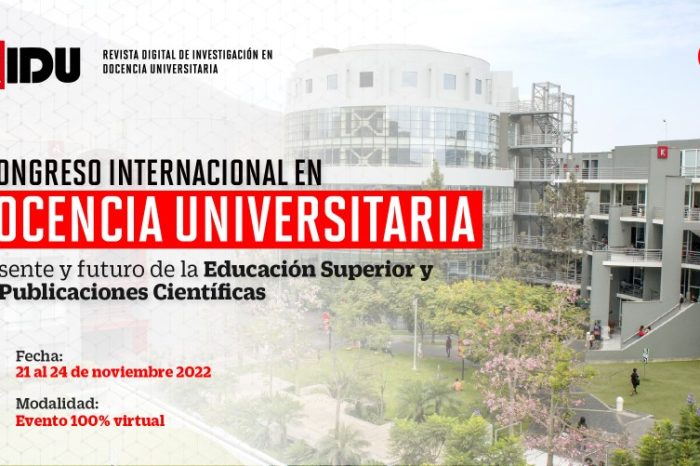RIDU organizará el primer Congreso Internacional en Docencia Universitaria