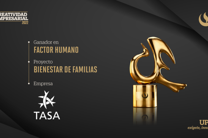 Creatividad Empresarial 2022: TASA es la ganadora en la categoría Factor Humano