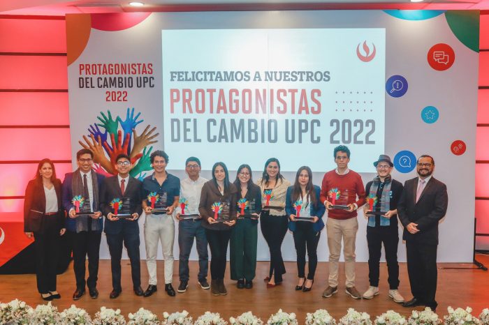 UPC premió a sus 10 nuevos Protagonistas del Cambio UPC