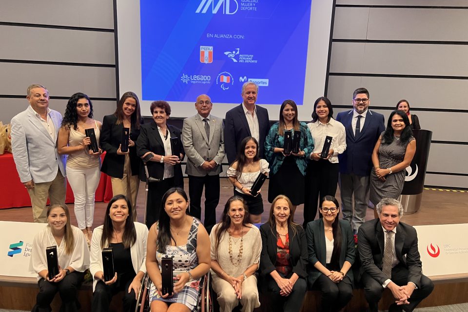 Premio “Igualdad Mujer y Deporte” reconoció por segundo año consecutivo a las mujeres más destacadas del deporte peruano