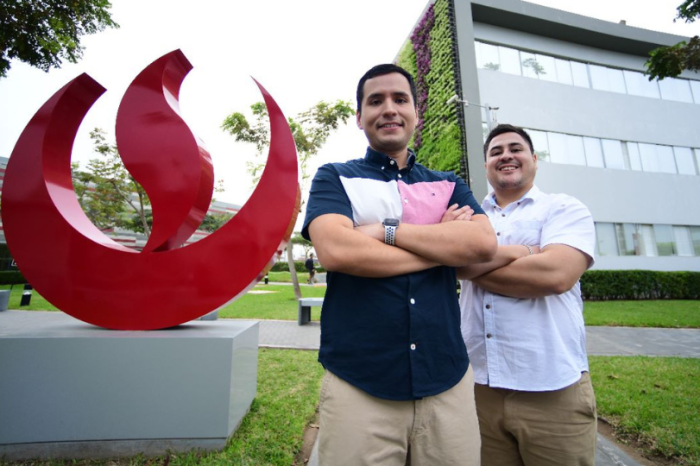 Andrés Salas y Brian Mejía: los ingenieros UPC que patentaron un sistema que beneficia la acuicultura