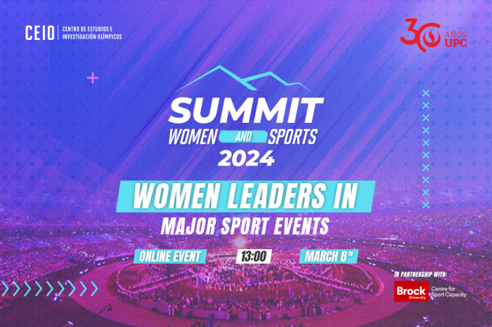 Únete al Women and Sports Summit 2024 y sé parte del cambio hacia la equidad en el deporte