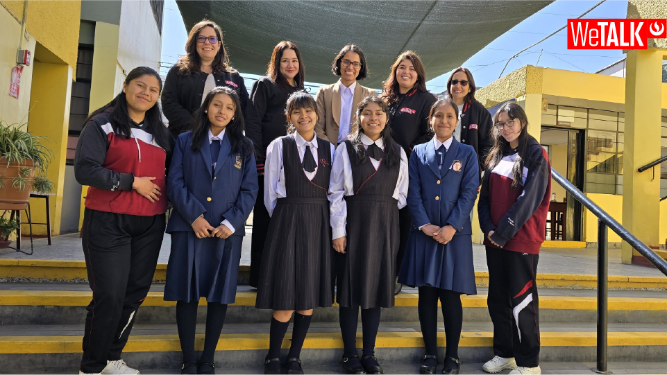 WeTALK, el Centro de Idiomas de la UPC, brinda apoyo educativo y social a colegio en Arequipa 