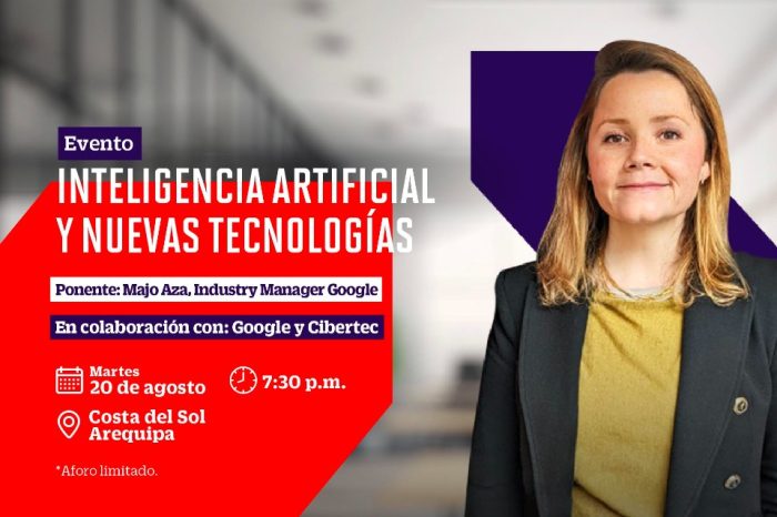 UPC y Google presentan evento sobre inteligencia artificial para potenciar la marca personal en Arequipa