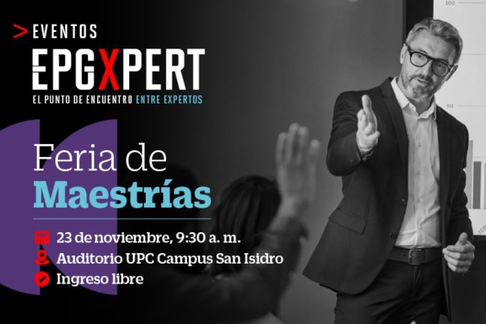 Feria de maestrías de la EPG UPC: oportunidades de postgrado para el desarrollo profesional