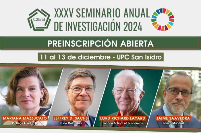 Innovación y Desarrollo Sostenible: CIES presenta su XXXV Seminario Anual en la UPC