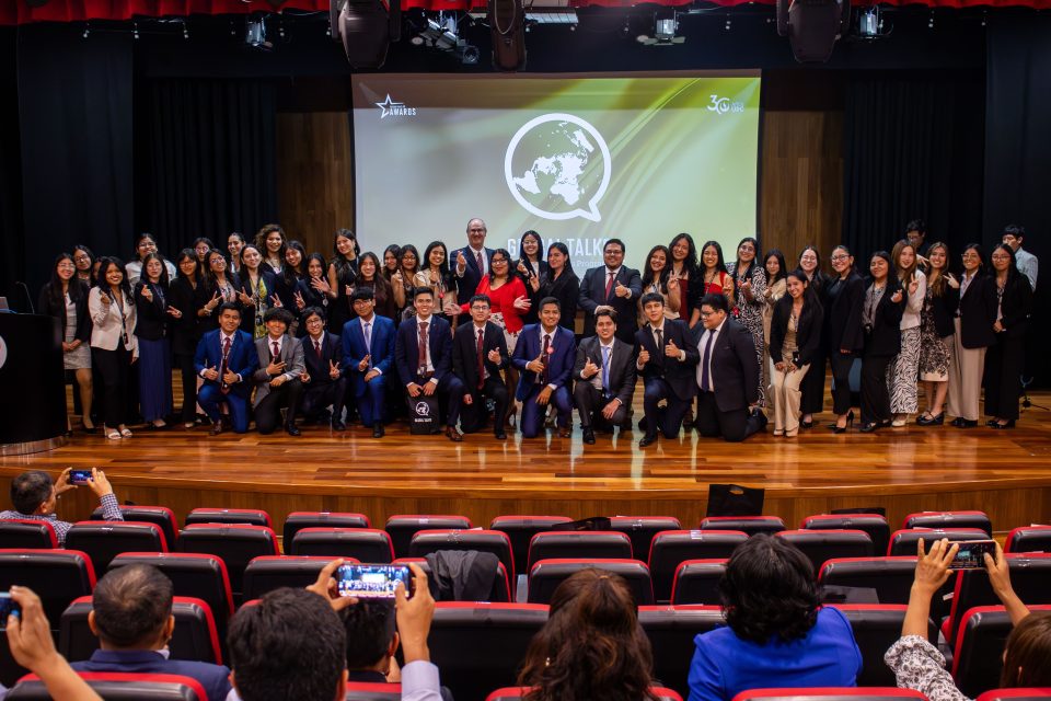 Global Talks, equipo estudiantil de Administración y Negocios Internacionales de la UPC, celebró la ceremonia Global Talks Awards 2024